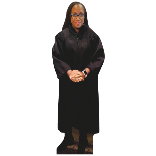 Ketanji Brown Jackson Supreme Court Judge Cardboard Cutout