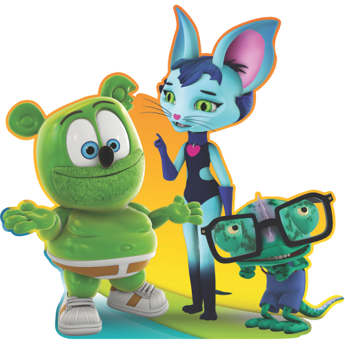 SC2511 Gummy Bear Group Cardboard Cutout Standee Standup