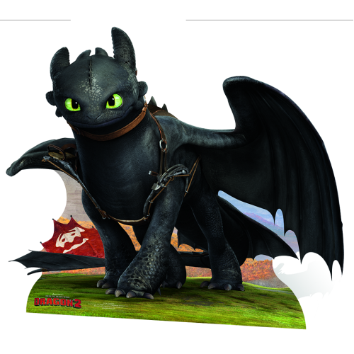 Toothless of How to Train Your Dragon Cardboard Cutout