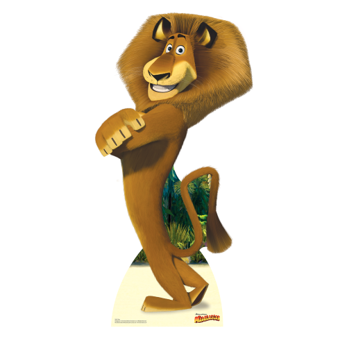 Alex Madagascar Cardboard Cutout Standee Alex Madagascar Cardboard Cutout Standee