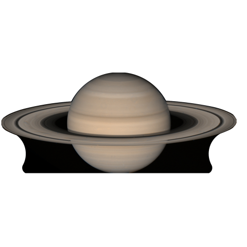Saturn Cardboard Cutout