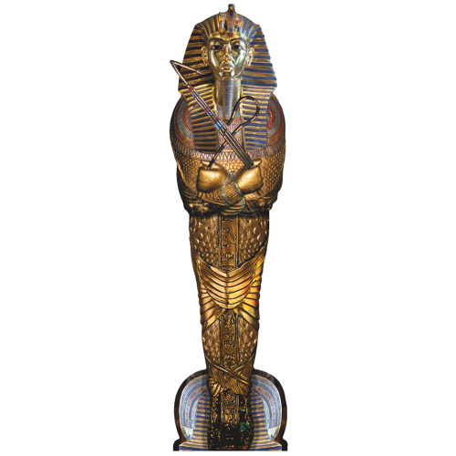 Tutankhamun King Tut Sarcophagus Mummy Pharaoh Cardboard Cutout