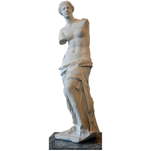 Venus De Milo Statue Sculpture Cardboard Cutout