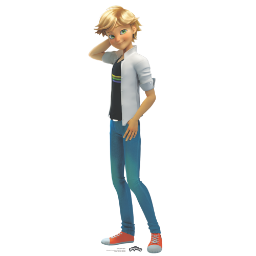 Adrien Agreste Cat Noir Miraculous Disney Cardboard Cutout