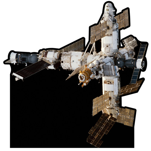Mir Russian Space Station Cardboard Cutout Mir Russian Space Station Cardboard Cutout