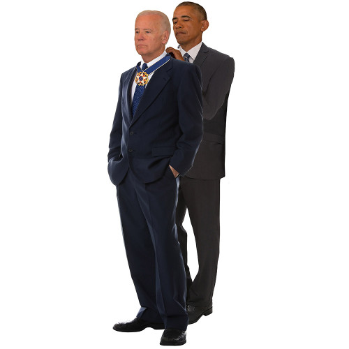 Joe Biden and Barack Obama Medal of Freedom Cardboard Cutout Joe Biden and Barack Obama Medal of Freedom Cardboard Cutout