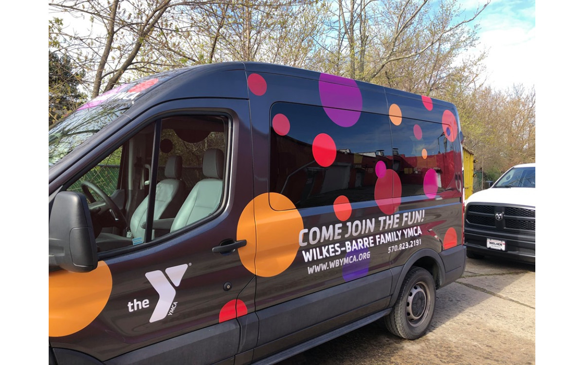 Wilkes-Barre YMCA - Transport Vehicle Wrap
