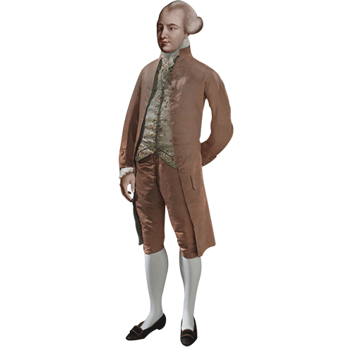 John Wilkes Founder of Wilkes-Barre Cardboard Cutout