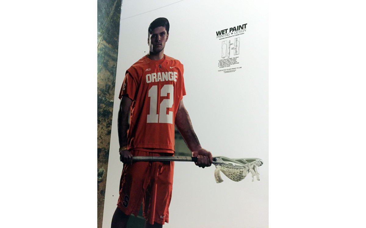 Athletes as wall decals or cutouts