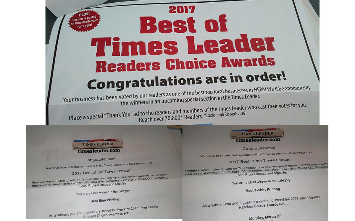 Times Leader - Readers Choice Awards