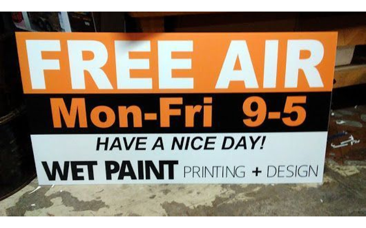 Free Air and Custom Signs