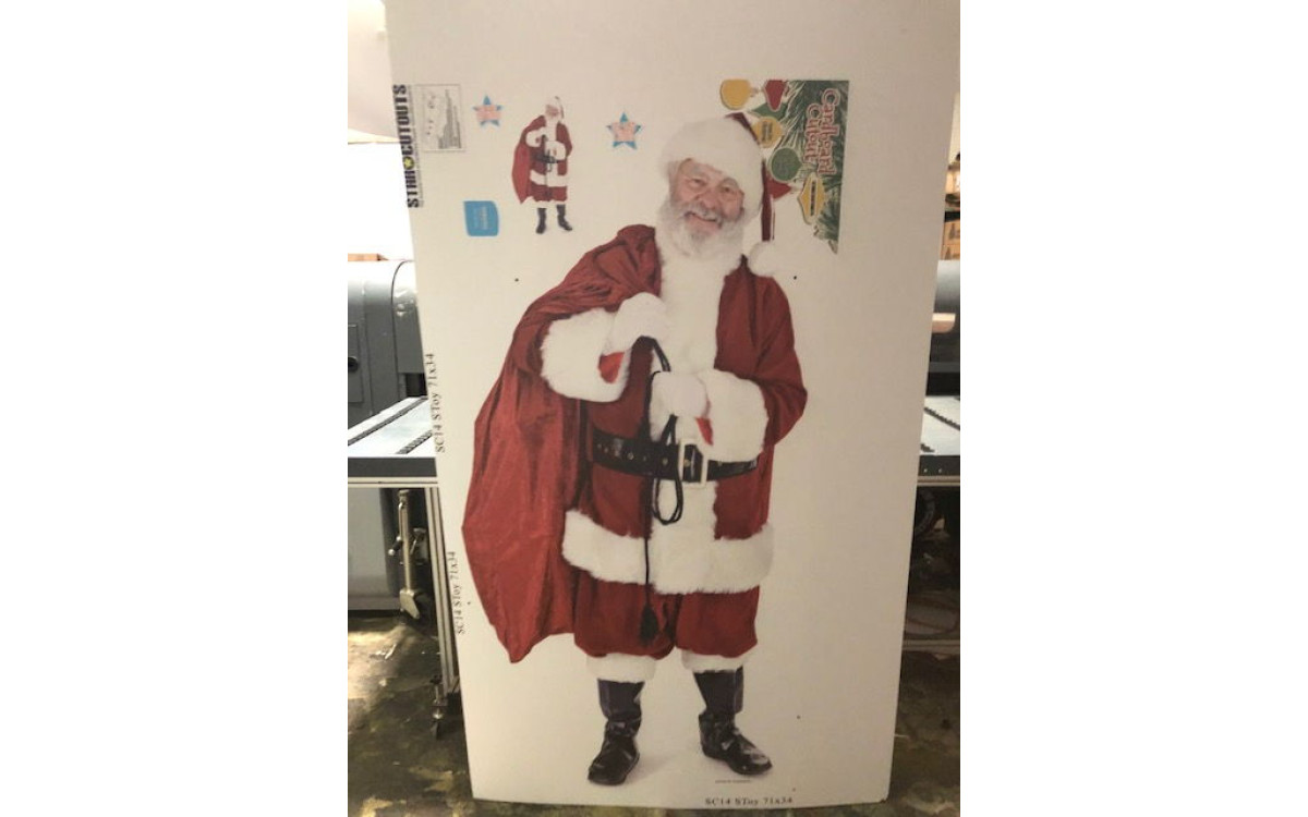 Santa Cutouts Now In Production