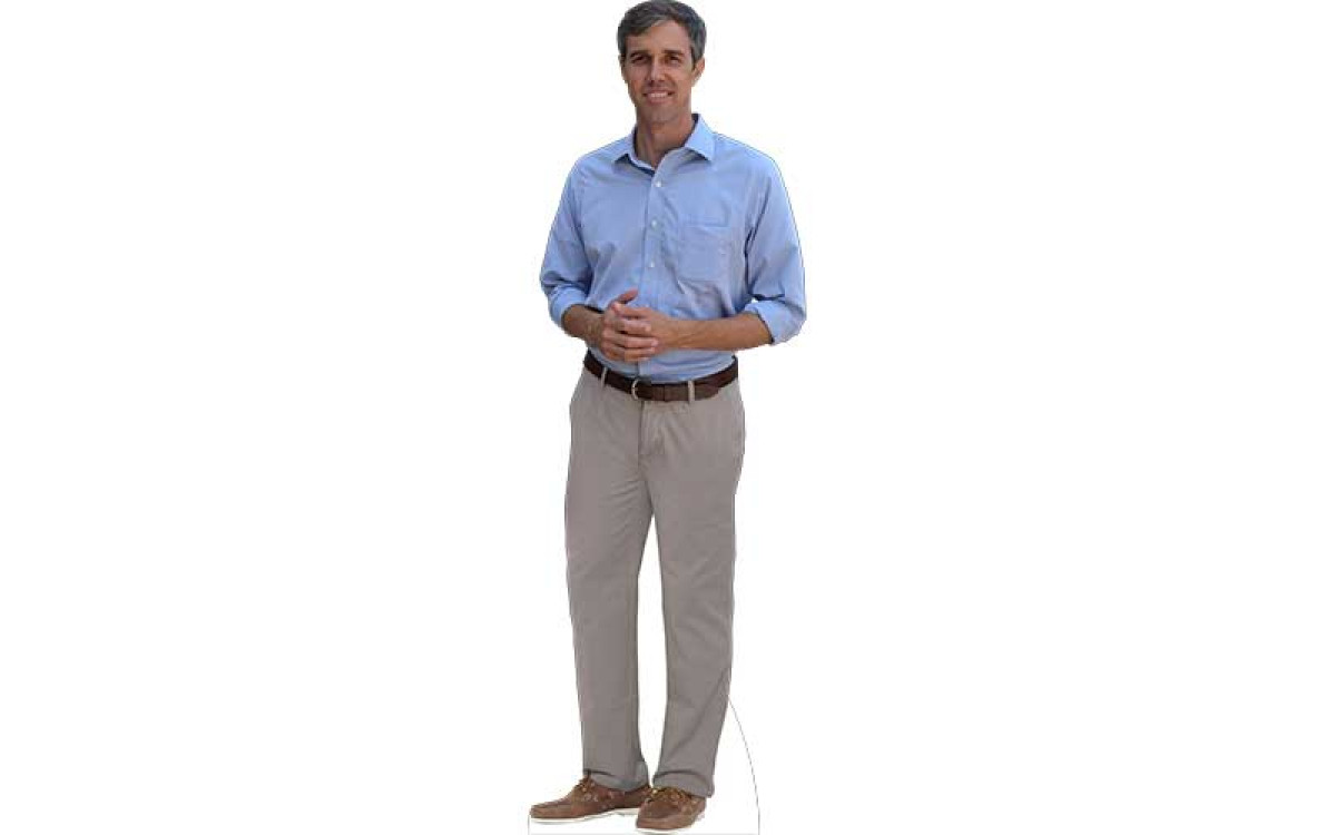 Beto ORourke Cardboard Cutout