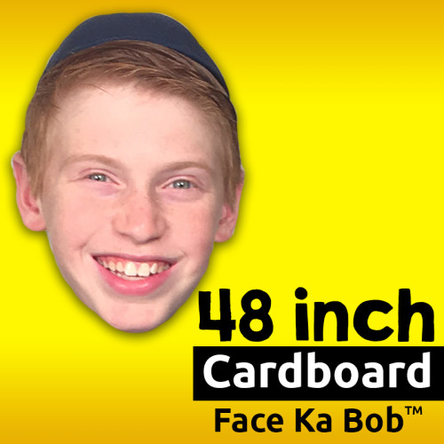 48" Custom Cardboard Face-Ka-Bob