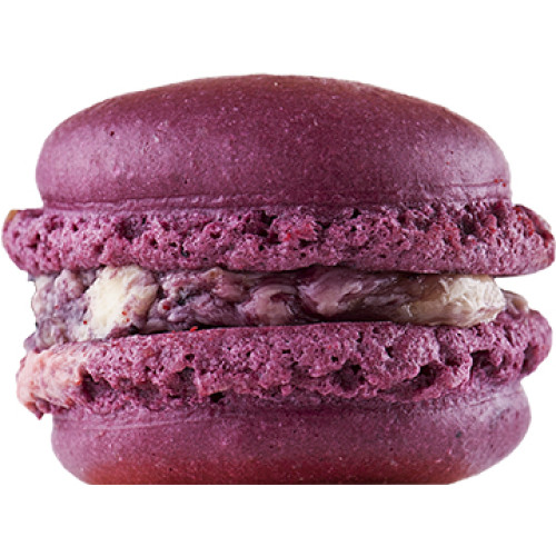 Purple Macaroon Cardboard Cutout