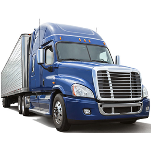 Semi Truck Cardboard Cutout