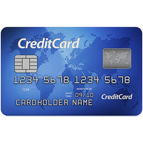 Credit Card Cardboard Cutout