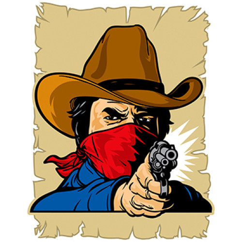 Western Bandit Cardboard Cutout