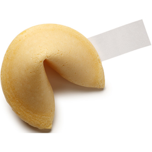 Fortune Cookie Cardboard Cutout