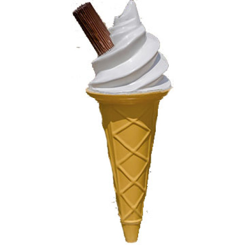 Ice Cream Cone Cardboard Cutout