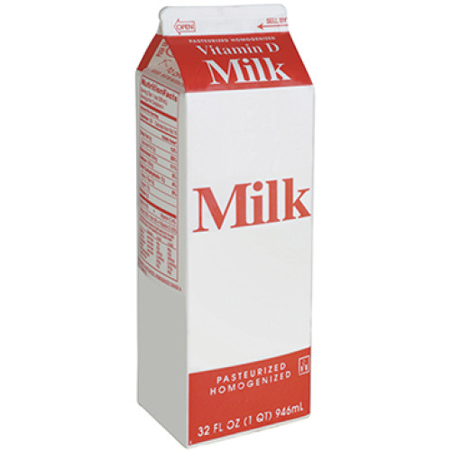 Milk Carton Cardboard Cutout