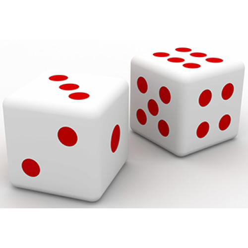 Dice Cardboard Cutout