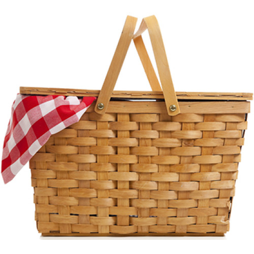 Picnic Basket Cardboard Cutout
