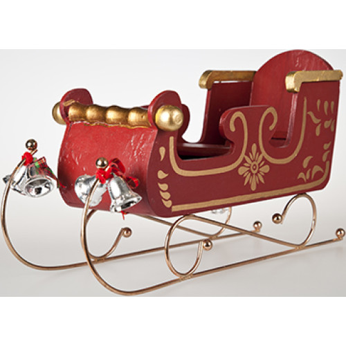 Classic Santa Sleigh Cardboard Cutout