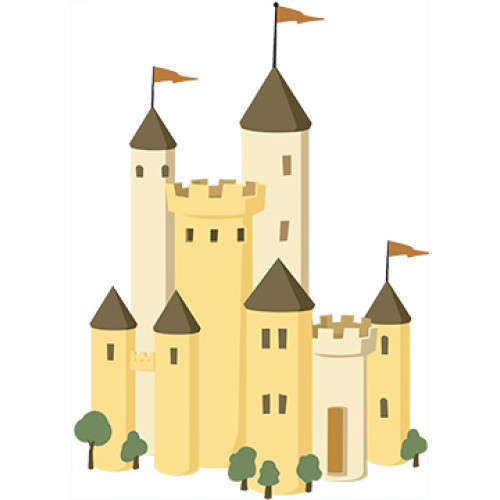 Castle 1 Cardboard Cutout