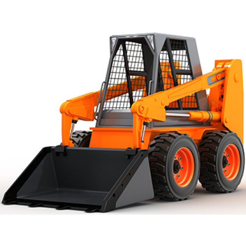 Skid Steer Loade Cardboard Cutout