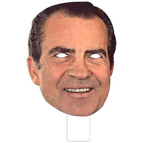 Richard Nixon Cardboard Mask
