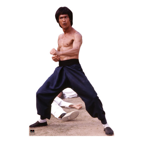 Bruce Lee Fight Stance Cardboard Cutout Bruce Lee Fight Stance Cardboard Cutout