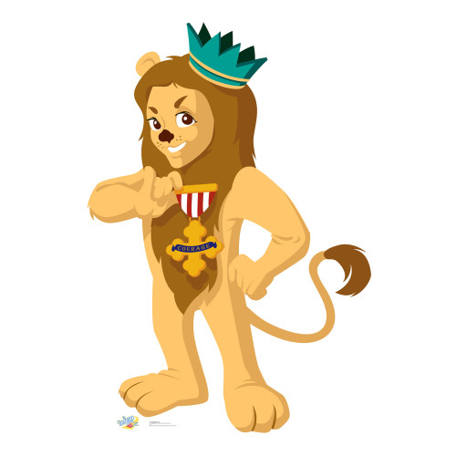 Cowardly Lion (Kids WOZ Art) Cardboard Cutout Cowardly Lion (Kids WOZ Art) Cardboard Cutout