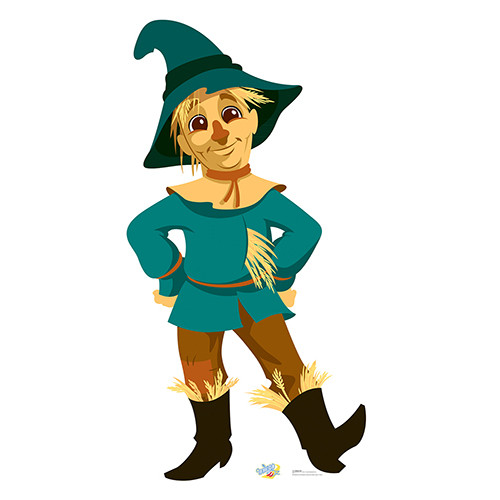 Scarecrow (Kids WOZ Art) Cardboard Cutout