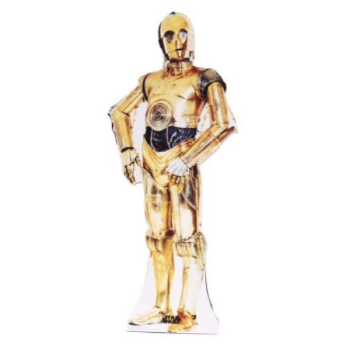 C 3PO Star Wars Cardboard Cutout C 3PO Star Wars Cardboard Cutout