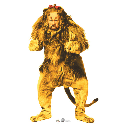 Cowardly Lion Wizard of Oz 75th Anniversary Cardboard Cutout Cowardly Lion Wizard of Oz 75th Anniversary Cardboard Cutout
