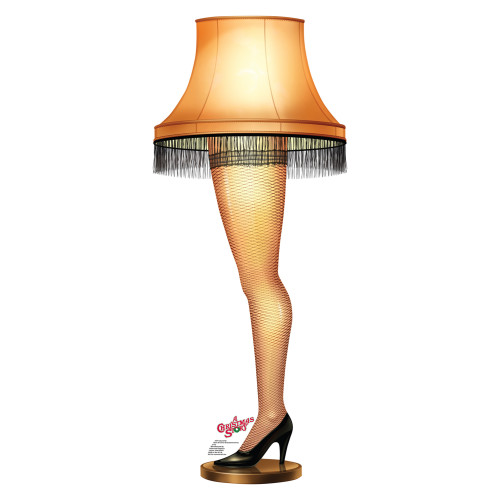 Leg Lamp A Christmas Story Cardboard Cutout