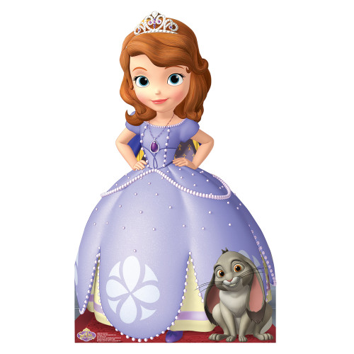 Sofia the First Disney Cardboard Cutout