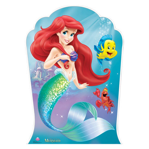 Ariel and Friends The Little Mermaid Cardboard Cutout Ariel and Friends The Little Mermaid Cardboard Cutout
