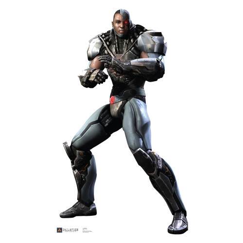 Cyborg Injustice DC Comics Game Cardboard Cutout Cyborg Injustice DC Comics Game Cardboard Cutout