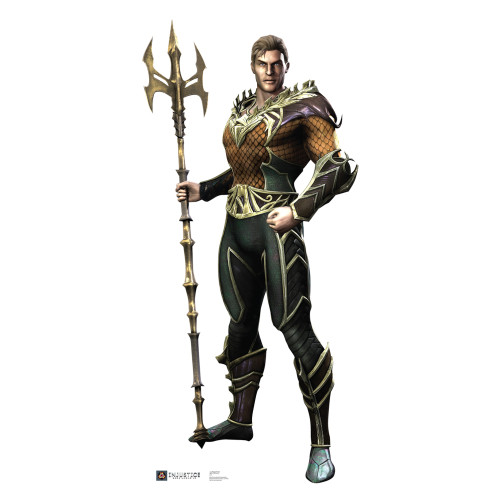 Aquaman Injustice DC Comics Game Cardboard Cutout Aquaman Injustice DC Comics Game Cardboard Cutout