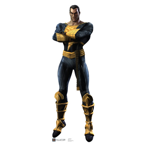 Black Adam Injustice DC Comics Game Cardboard Cutout Black Adam Injustice DC Comics Game Cardboard Cutout