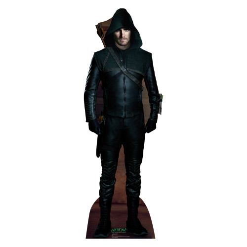 Green Arrow Arrow Cardboard Cutout