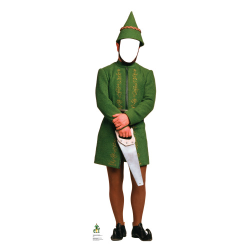 Male Elf Standin - (Elf) Cardboard Cutout