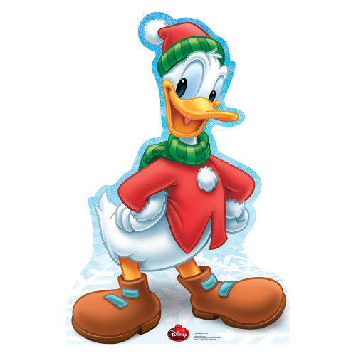 Donald Duck Holiday Limited Edition Cardboard Cutout