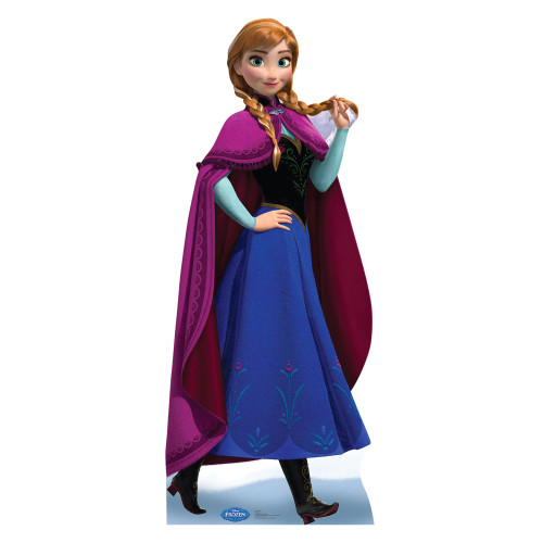 Anna 2 Disney s Frozen Cardboard Cutout Anna 2 Disney s Frozen Cardboard Cutout