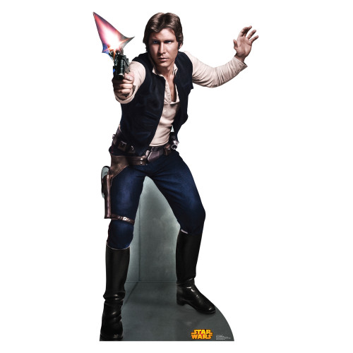 Han Solo (Retouched) Cardboard Cutout
