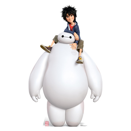 Baymax and Hiro Big Hero 6 Cardboard Cutout Baymax and Hiro Big Hero 6 Cardboard Cutout