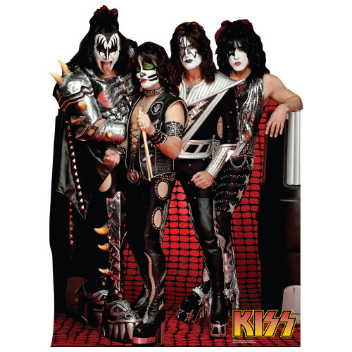 KISS Group Cardboard Cutout
