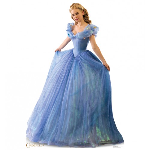 Cindella Ball Gown Cardboard Cutout Cindella Ball Gown Cardboard Cutout